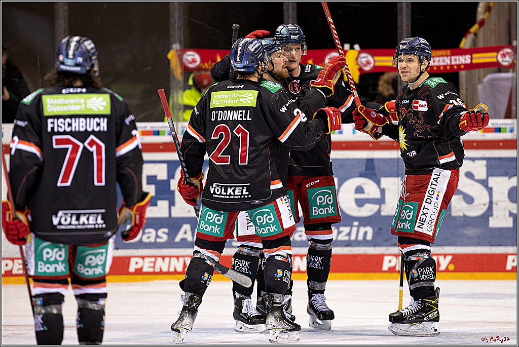 PENNY DEL; Duesseldorfer EG - Koelner Haie; Duesseldorf, 23.01.2022